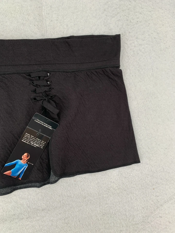 Falda Danskin Reversible Niñas Talla 14-16 Negra Gris Tirar con Cordón Nueva con Etiquetas Foto 4 de 4