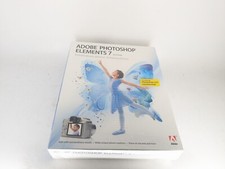 Adobe Photoshop Elements 7 CD ROM CIB Big Box Brand NEW, Factory Sealed