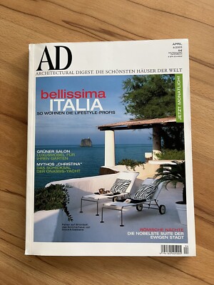 Magazin AD Architectural Digest / April 4 /2003