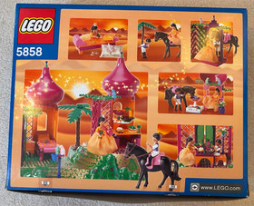 Vintage Lego Belville set 5858 - The Golden Palace with BONUS set 5856; in boxes