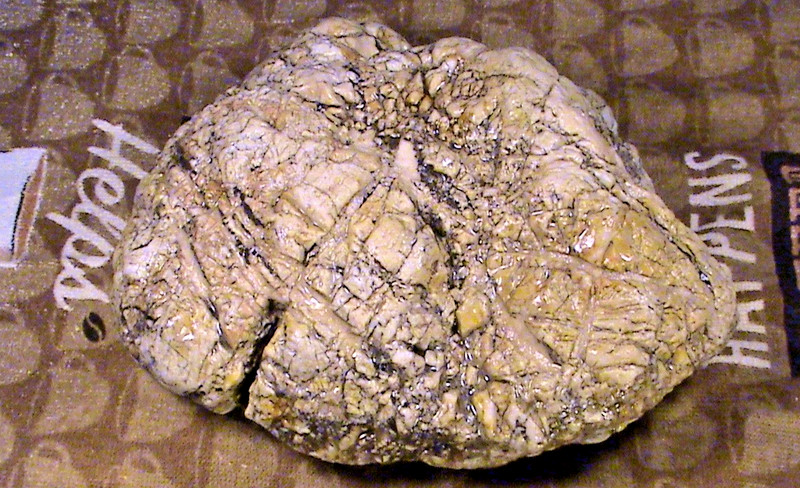 Dendritic Jasper Seam Agate, Solid Rough Lapidary Specimen, 8 LBS, 14 OZ, #R332