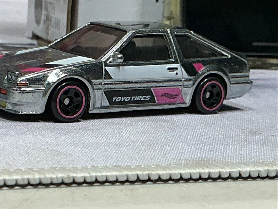 Carro de corrida Hot Wheels Zamac JBY80 pacote com 6 Toyota AE86 Sprinter Trueno GJR77 solto - Imagem 3 de 4