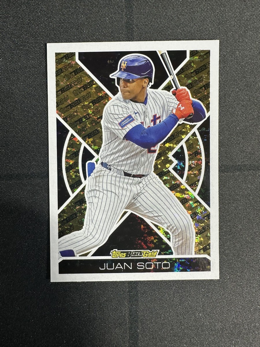 2025 Topps Update Black Gold #BG-22 Juan Soto New York Mets | eBay