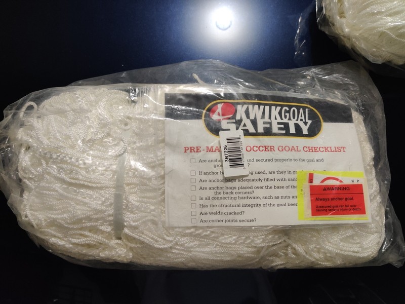 Kiwk Goal 3B7226 replacement net  8Hx24Wx0Dx8B