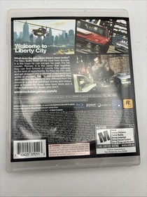 Grand Theft Auto IV 4 (PlayStation 3 PS3, 2008)  -  Tested