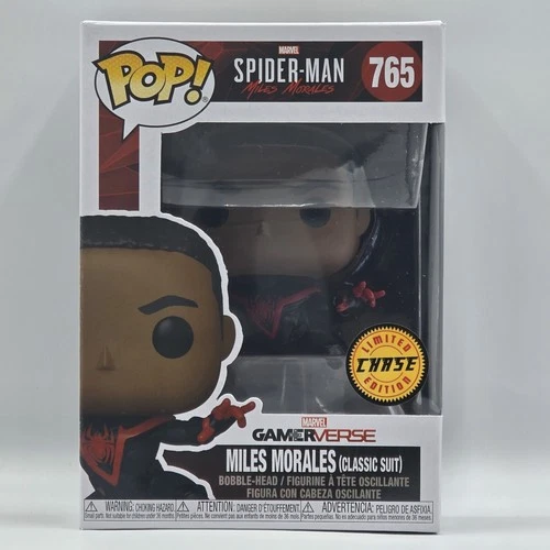 Funko Pop! Marvel: Spider-Man Miles Morales (Classic Suit) #765 Chase LE
