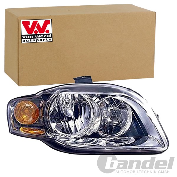 VAN Wezel H7/H7 Scheinwerfer Rechts Passend FüR Audi A4-image