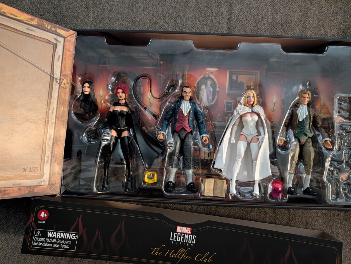 Hasbro Marvel Legends 6 inch Hellfire Club SDCC Exclusive