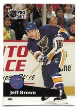 JEFF BROWN 1991-92 PRO SET CARD MINT CONDITION