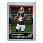 2025 Donruss Optic Shedeur Sanders Base (RAW)
