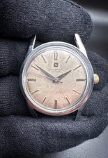 Vintage c. 1954 Universal Geneve 2.542.538 Cal 1005 Running - FOR REPAIR / PARTS