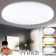 LED Ceiling Light Round Panel Down Light Bathroom Kitchen Living Room Wall Lamp