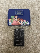 Cartera Loungefly Disney Toy Story Woody Buzz Lightyear Bo Peep Buzz Rex Ham Nueva con Etiquetas