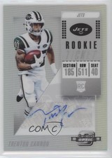 2018 Panini Contenders Optic Rookie Ticket Auto Trenton Cannon #159 Auto 1v7