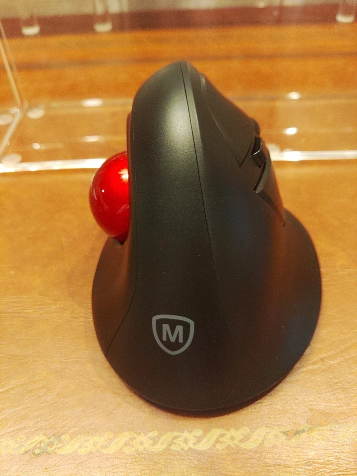 MicroPack Ergonomic Wireless Mouse with Trackball and 5 Adjustable DPI Levels  - Image 3 of 4