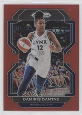 2022 Panini Prizm WNBA Red Prizm 128/199 Damiris Dantas #153 12v9