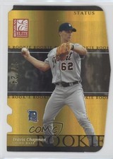 2003 Donruss Elite Rookie Status Gold Die-Cut 17/24 Travis Chapman #199 0b5