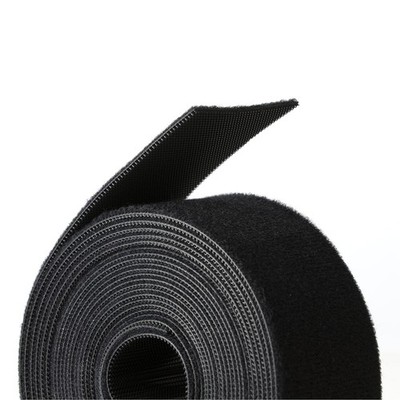 Reusable Hook & Loop Strong Grip Fastener Roll with Soft Touch Microfiber Vel...