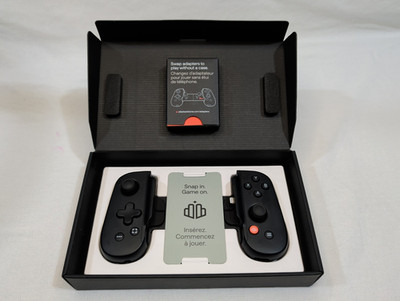 Backbone BB-02 Game Controller Black with Box & Adapters
