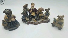 Boyds Bears Lot Of 3 SIGNED Fifth Anniversary The Collector Thanks For Memories