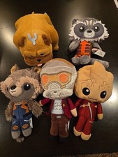Funko Marvel 2017 Guardians of the Galaxy Vol. 2 Plush Lot Of 5 