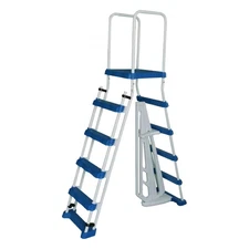 Swimline Hydrotools Above Ground Aluminum Pool Entry Ladder