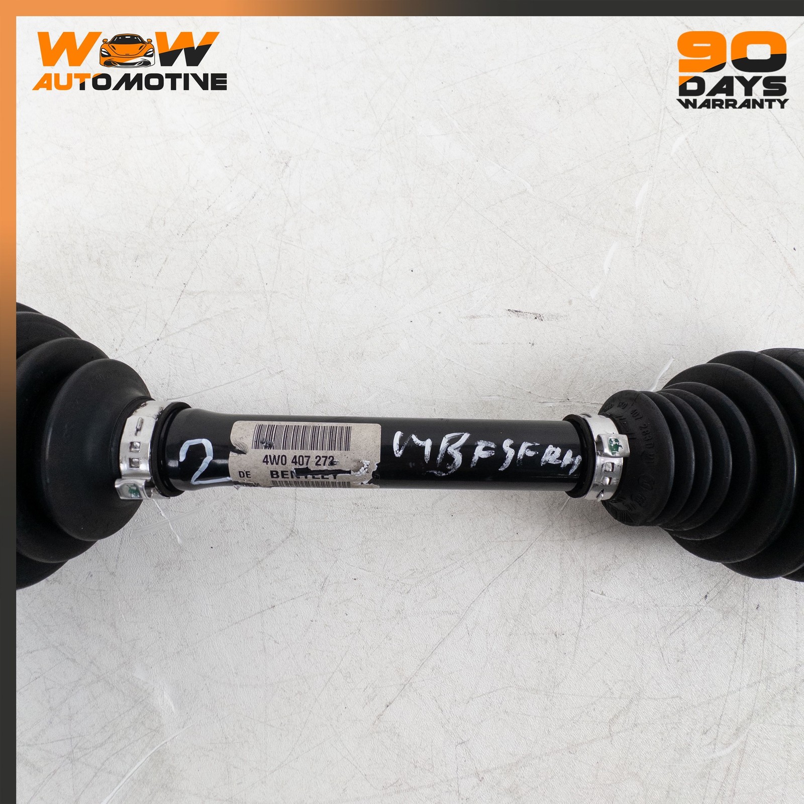 14-19 BENTLEY FLYING SPUR FRONT RIGHT PASSENGER SIDE CV AXLE DRIVE SHAFT OEM