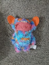 Fuggler Small Plush Stuffed Animal Blue Orange Pink Multicolor