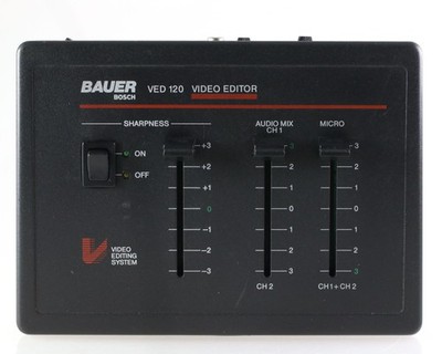 Bauer Bosch VED 120 Video Editor Editing System
