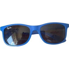 Ray-Ban Kids Junior Sunglasses RJ9062S Blue Shades Black Lenses Athletic Sporty