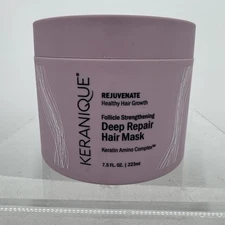 Keranique Rejuvenate Follicle Strengthening DEEP REPAIR Hair Mask  7.5oz  SEALED