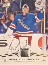 Henrik Lundqvist -- 2018 Upper Deck -- #374