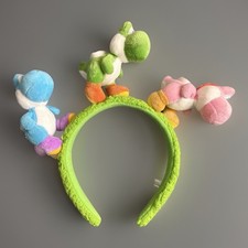Super Mario Yoshi Plush Headband Universal Studios Japan Used