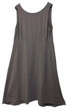 Eileen Fisher Organic Cotton Bateau Fit Flare Women Dress XL Casual Luxury Lagen