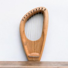 Beech Wood Pentatonic 10 Strings Lyre Harp Musical Lyra With Bag, Key  Strings