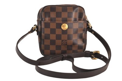 Authentic Louis Vuitton Damier Rift Shoulder Cross Body Bag N60009