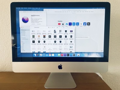 Apple iMac 21,5'' Mid 2011 | Intel i5 | 8 GB RAM | 500 GB HDD | macOS 12 Monterey