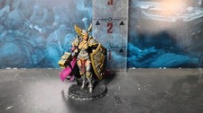 Female Paladin pinup 32mm Painted miniature Dungeons and Dragons D D