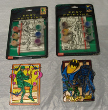 Batman Forever Easy Paintings, Batman and Robin  Riddler, 1 unused  1 complete