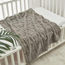 30"X40" Cozy Soft Warm Sherpa Baby Blanket for Girls Boys, Newborn Essentials