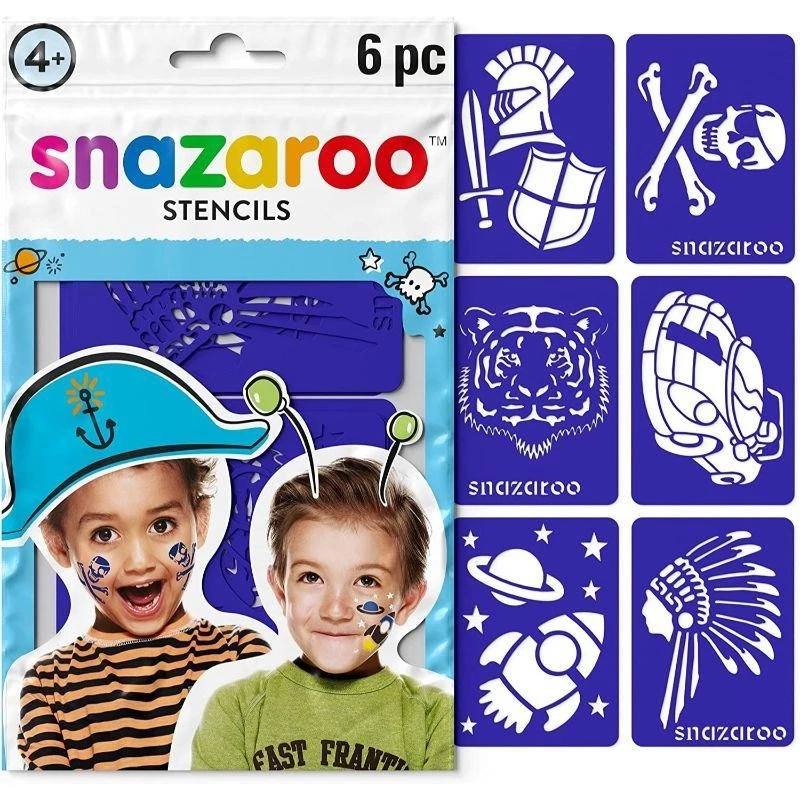Snazaroo Face Painting Stencils for Children (Pack of 6) - Image 4 of 4