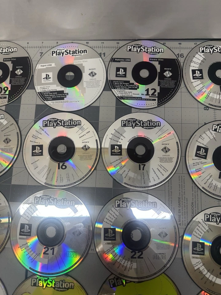 Lot Of 28 Official PlayStation Magazine Demo Discs from #09-#44 1998 1999 2000+ - Image 3 of 4
