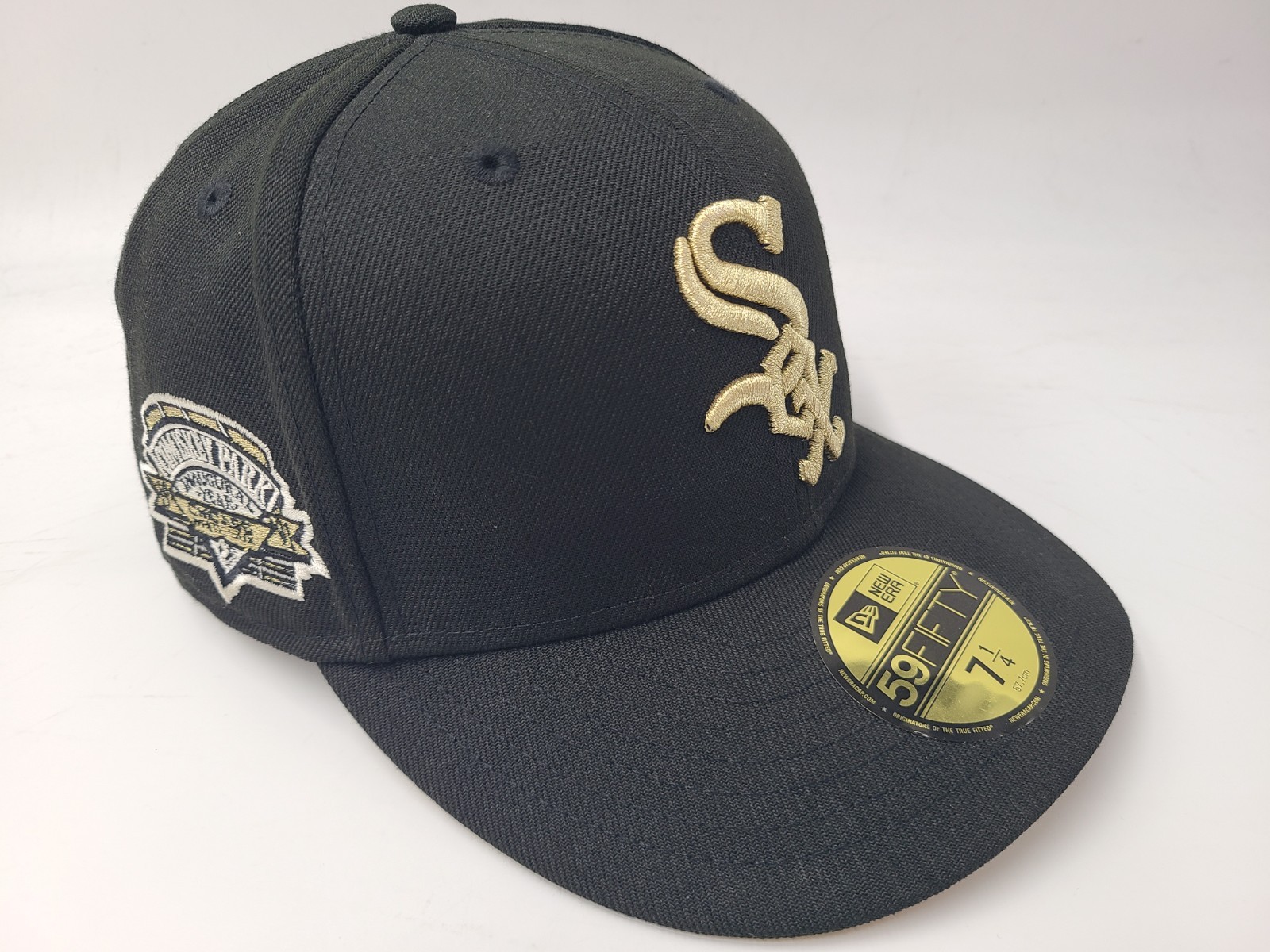 Chicago White Sox Comiskey Park Inaugural Year New Era 59Fifty Fit 7 1/4 Hat Cap