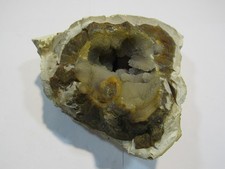 MD267 Chalcedon Druse halbe Geode Stb. Hohenberg Nieder-Ofleiden 10cm 580g