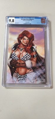 Red Sonja Price of Blood #1 CGC 9.8; Ryan Kincaid Virgin Variant 2019 Dynamite 