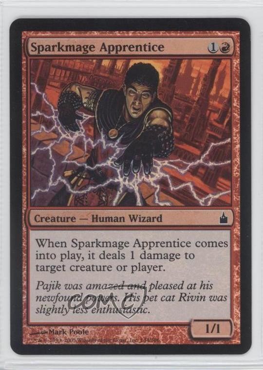 Sparkmage Apprentice Foil Magic: Ravnica: City of Guilds #144 2005