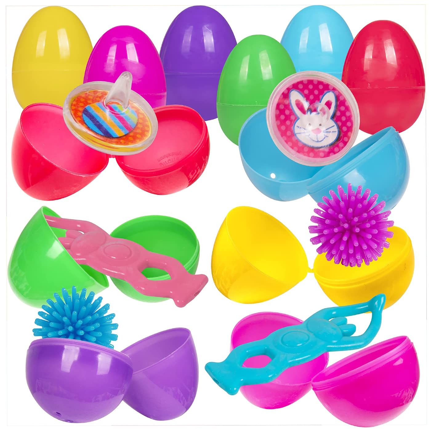 Kangaroo Easter Eggs with Toys Inside 100-Pack