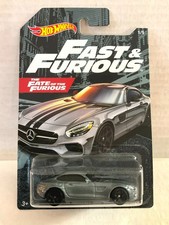 Hot Wheels 2015 MERCEDES AMG GT - 2020 Walmart Fast & Furious - Fate of Furious