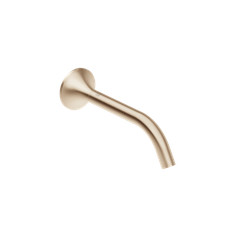 Dornbracht VAIA Wall-mounted basin spout - Brushed Champagne 22kt Gold