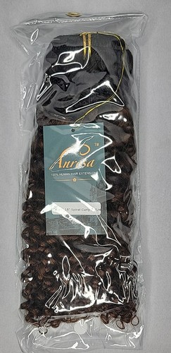 Anrosa Remy Hair Extensions 18-inch Curly Clip In Human Hair Ombre Jerry Curly. - Picture 8 of 12